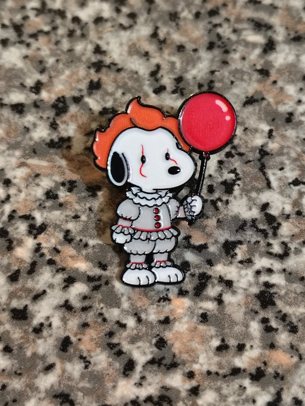 Peanuts: Snoopy Cosplay IT Red Balloon Enamel Pin